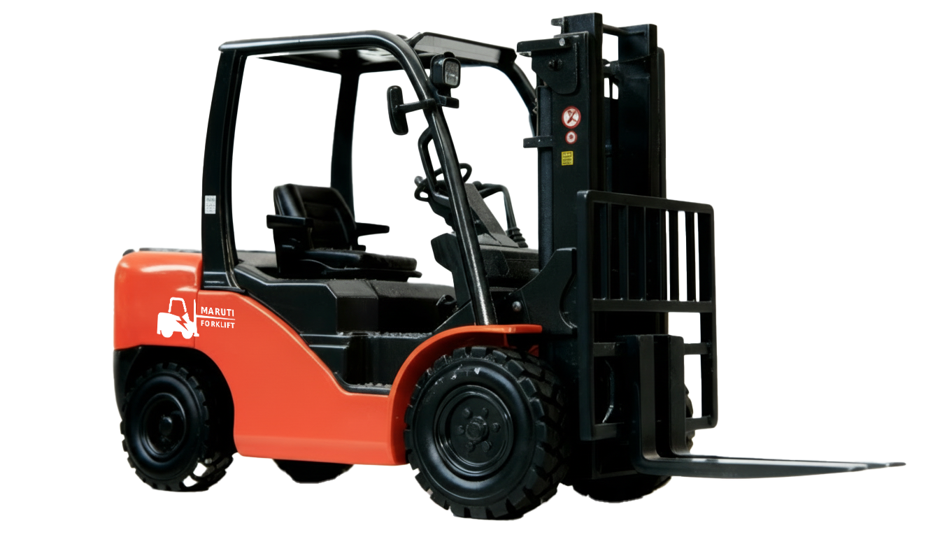 Forklift training at Maruti Forklift Training Center